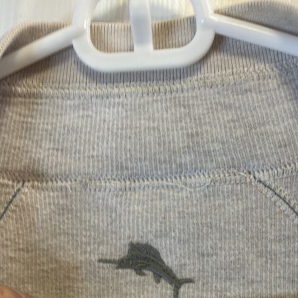 REVERSIBLE Tommy Bahama Flip Coast Half Zip Sweater -Continental Heather Size XL - Picture 5 of 7